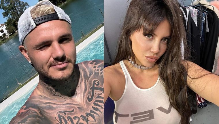 El futbolista finalmente fue sacado de la casa y se conoció un corto pero contundente video. Foto: Instagram: @mauroicardi/ Instagram: @wanda_nara