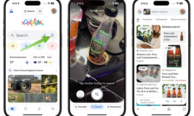 Nano Banana se integra a Google Lens. Nano Banana se integra a Google Lens.