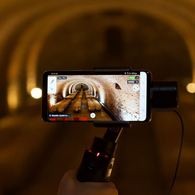 Bodegas Caro implementó la realidad aumentada. Foto: Instagram