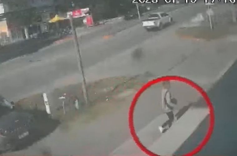 Las imágenes del sujeto que abusó a la menor en Pinamar