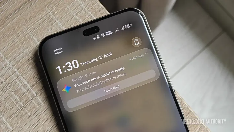 Gemini AI integra recordatorios e informes automatizados. Gemini AI integra recordatorios e informes automatizados.