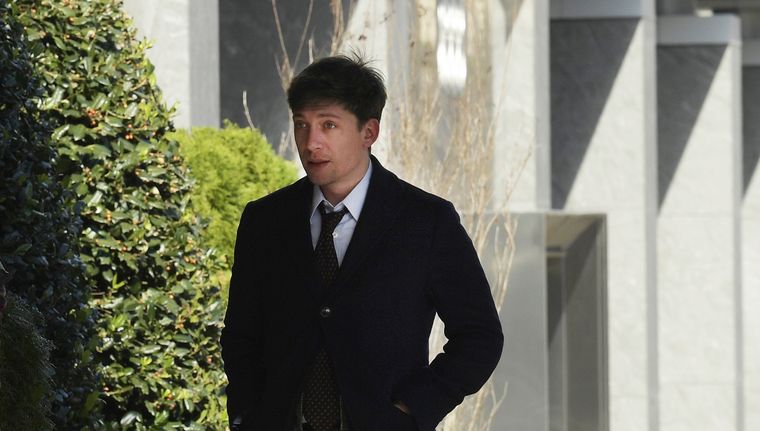 Santiago Caputo el más querido por Javier Milei. Foto: EFE