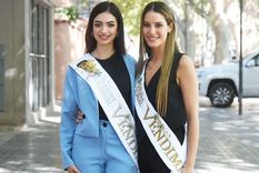 Sofía Perfumo y Alejandrina Funes, virreina y reina de la Vendimia 2025.
