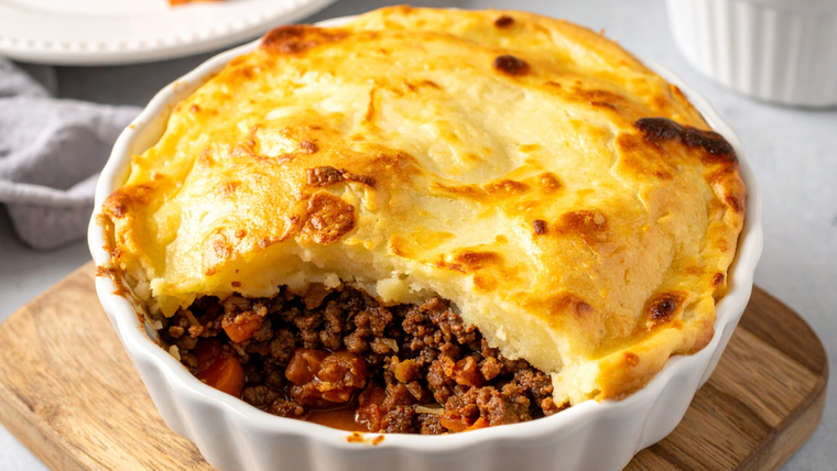 Receta de pastel de papas casero Receta de pastel de papas casero