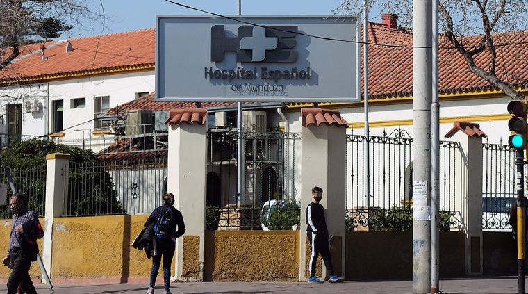 El Hospital Español de Mendoza tiene una de las guardias pediátricas más concurridas Foto: ALF PONCE MERCADO / MDZ
