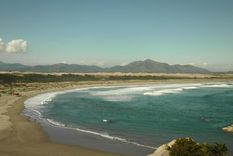 La playa de Mantagua en Concón. Foto: Expedia La playa de Mantagua en Concón. Foto: Expedia