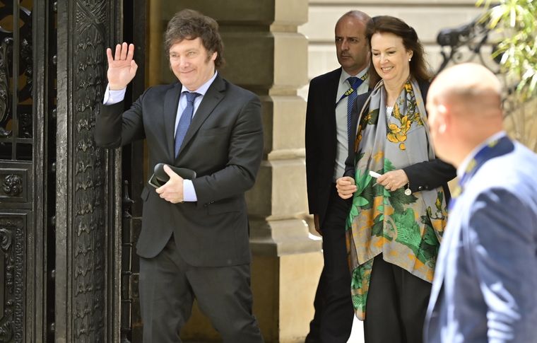 Javier Milei asumirá como presidente este domingo Foto: EFE
