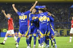 Boca venció a Estudiantes en la Bombonera. Foto: Fotobaires Boca venció a Estudiantes en la Bombonera. Foto: Fotobaires