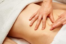 El drenaje trabaja sobre la retención de líquidos.