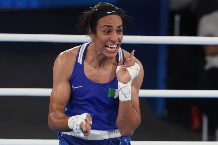 La boxeadora se metió en la final de la competencia. Foto: EFE