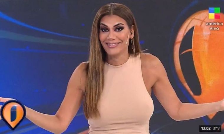 La figura de Intrusos que Florencia de la V convocó para su nuevo programa. Foto: Captura de pantalla/  América TV