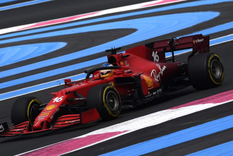 Leclerc fue el más rápido en la clasificación de la Fórmula 1 en Francia.