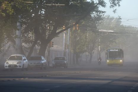 El viento Zonda bajará en distintos sectores de Mendoza.