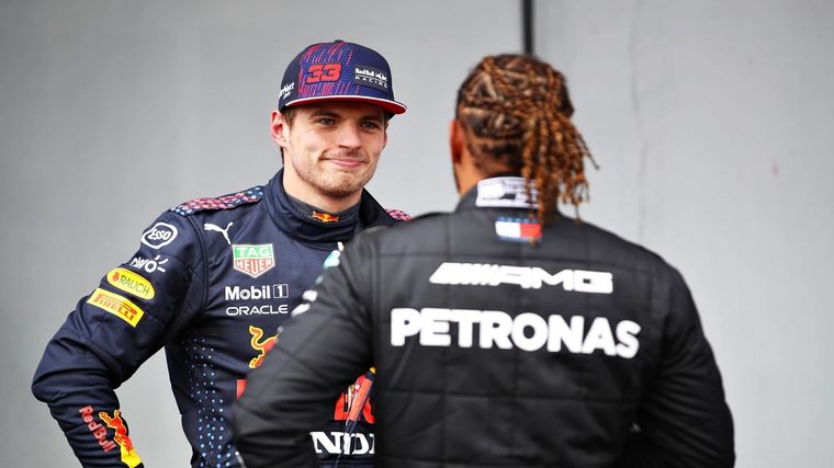 Verstappen y Hamilton protagonizaron un nuevo cruce. Foto: publicada en La Sexta
