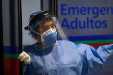 Los servicios de emergencias por covid reflejan el mayor nivel de casos graves de covid-19. Foto: AFP