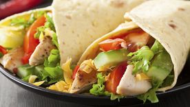 Receta de wraps fríos para el verano.