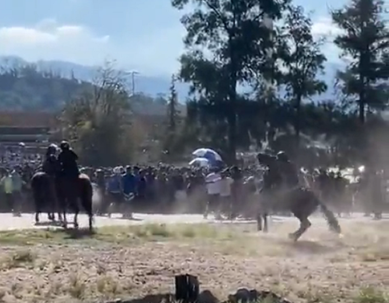 Incidentes en la previa del partido de Godoy Cruz Foto: captura video