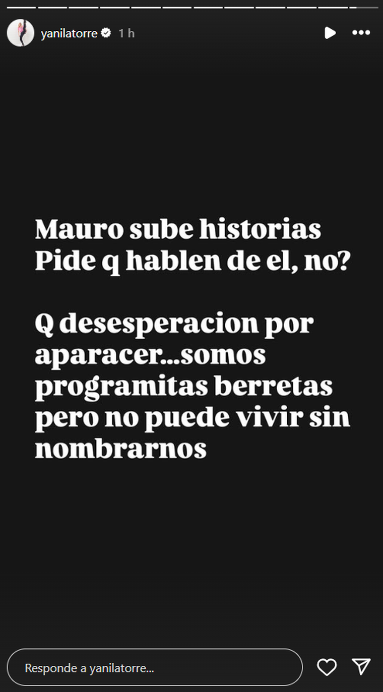 Yanina Latorre criticó a Mauro Icardi. Foto: Instagram/ @yanilatorre. Yanina Latorre criticó a Mauro Icardi. Foto: Instagram/ @yanilatorre. 