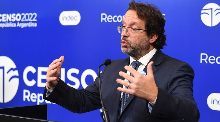 Marcos Lavagna al frente del Indec y en el centro de la polémica por la corrección del índice. Foto: Télam Marcos Lavagna al frente del Indec y en el centro de la polémica por la corrección del índice. Foto: Télam