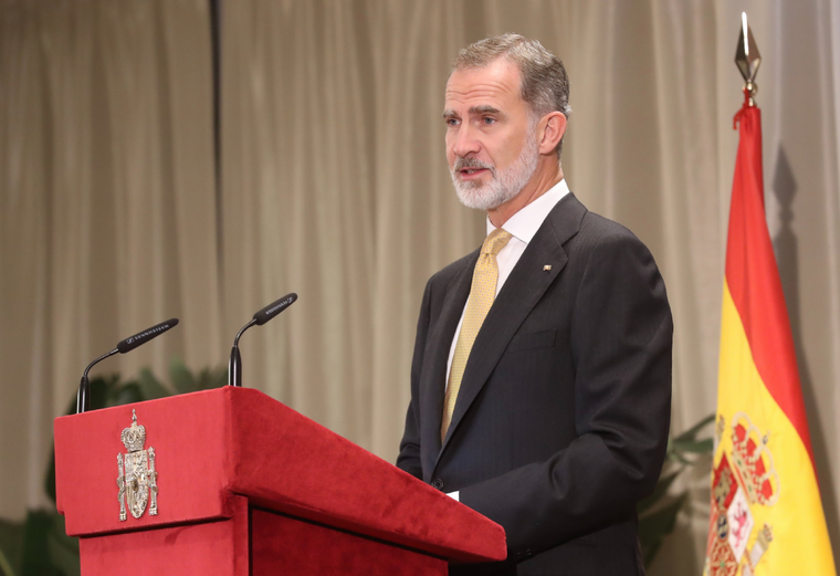 Felipe VI Foto: Twitter @CasaReal
