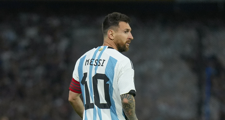 El rosarino seguirá el partido desde Miami. Foto: Noticias Argentinas