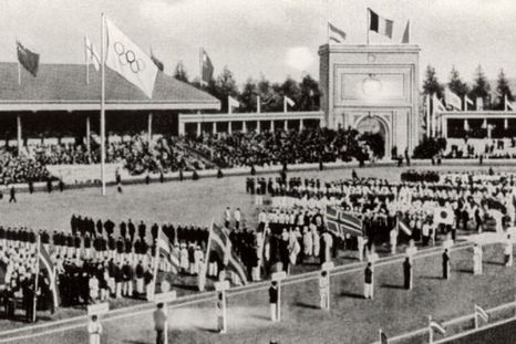 La inauguración de Amberes 1920. Foto: GETTY IMAGES