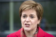 El partido que lidera Nicola Sturgeon, el SNP, se alzó con la victoria en las elecciones escocesas realizadas este jueves. Foto: PA MEDIA