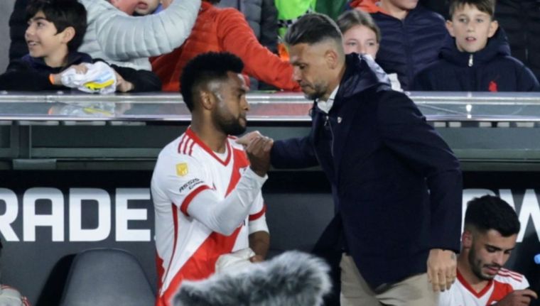 Demichelis fue claro al momento de hablar de Borja. Foto: Télam