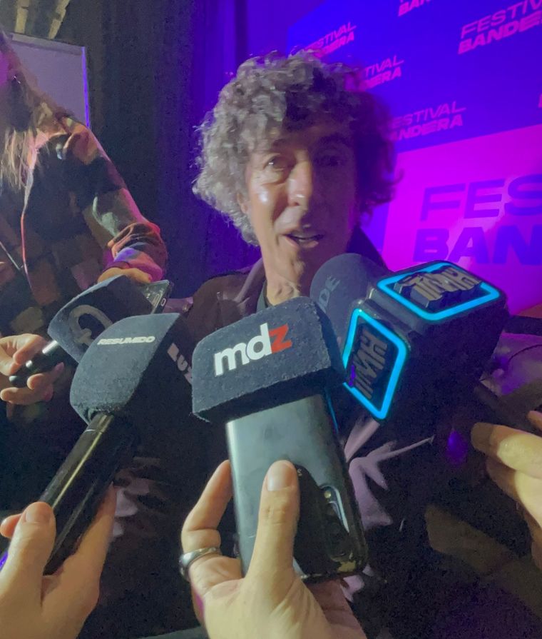 Roberto Musso, cantante de El Cuarteto de Nos, dialogó con MDZ. Foto: Gabriel Sotelo