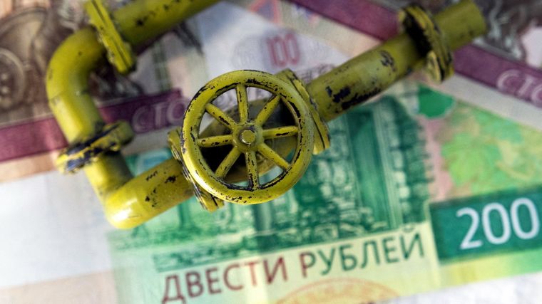Rusia impuso su deseo de cobrar en rublos el gas. Foto: Reuters