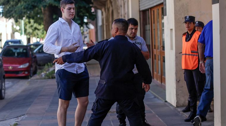 Pablo Ventura, el remero acusado por los rugbiers. Foto: TELAM