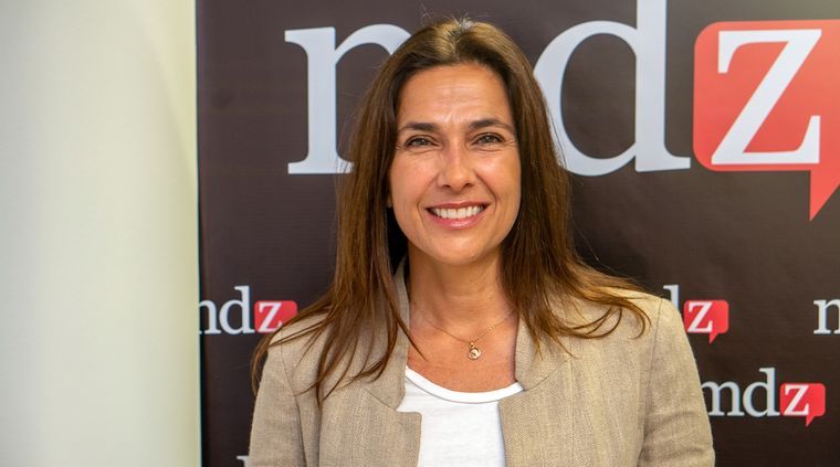 Maria Eugenia Talerico, excandidata de Bullrich salió a militar las recientes medidas económicas Foto: Julián Volpe / MDZ