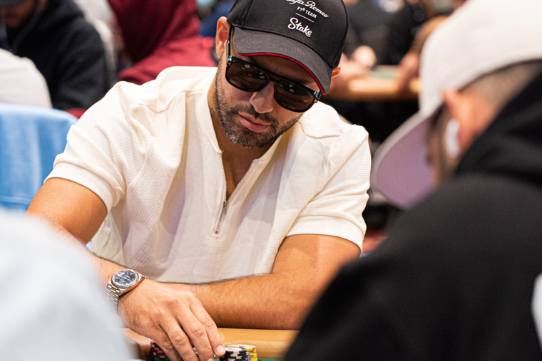 Agüero presente en la Serie Mundial de póker: ya avanzó a la tercera ronda Foto: Código Poker