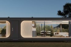 Esta casa cápsula viene para pisar fuerte en el suelo argentino.