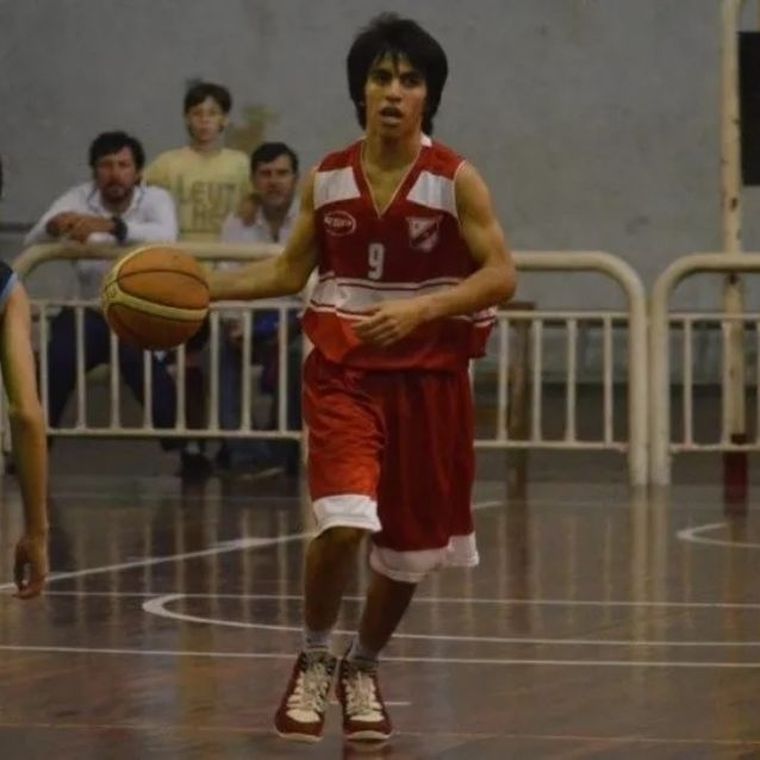 Juan Cruz Delgado jugaba al básquet en el Club Córdoba.