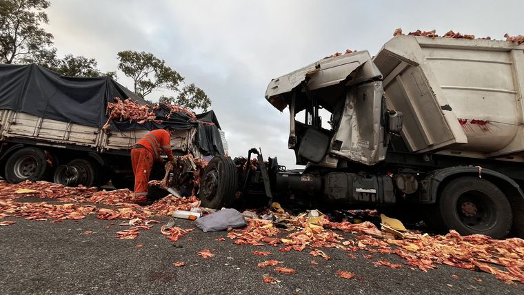 Ambos accidentes ocurrieron en riuta 9, llegando a Baradero.&nbsp;