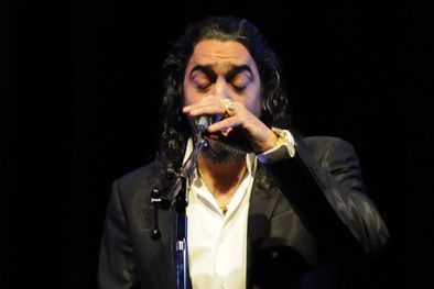 MDZol | El cantaor flamenco, un gran tipo, además de todo. Foto: Alf Ponce / MDZ