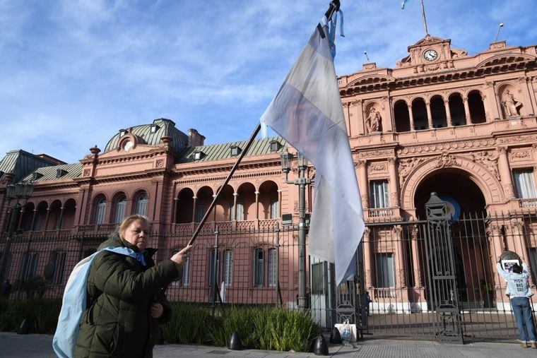 El video de la precariedad de la Casa Rosada fue borrado por las cuentas oficiales del Gobierno Foto: Juan Ignacio Blanco/MDZ
