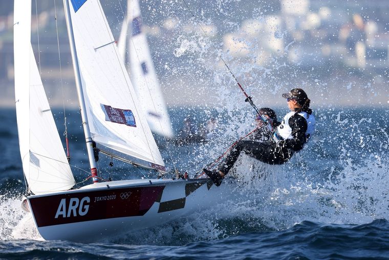 Las argentinas no pudieron superar la etapa regular de la clase 470. Foto: Deportes Argentina
