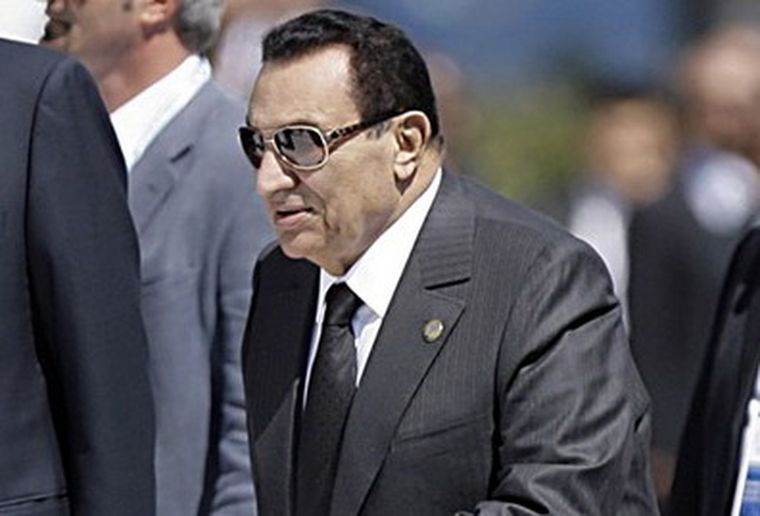 Hosni Mubarak, presidente de Egipto. Foto: web