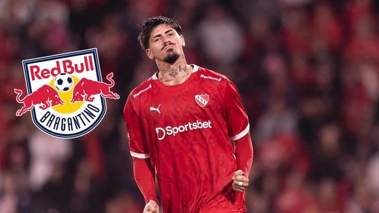 El Rojo, en problemas: Bragantino de Brasil recurrió a FIFA por el pase de Lomónaco.