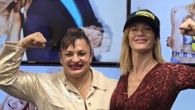 La deportista y la artista se encontraron en 2024. Foto: Instagram/ @locomotoraok. La deportista y la artista se encontraron en 2024. Foto: Instagram/ @locomotoraok.