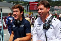 El Tío James junto a Franco Colapinto.&nbsp;