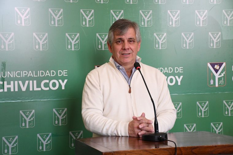 Guillermo Britos, intendente de Chivilcoy Guillermo Britos, intendente de Chivilcoy