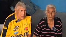Hilario Reynosa y Elodia Reyes sobrevivieron a las inundaciones en Veracruz. Hilario Reynosa y Elodia Reyes sobrevivieron a las inundaciones en Veracruz.
