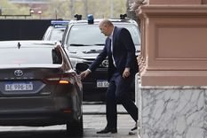 Federico Sturzenegger en Casa Rosada.