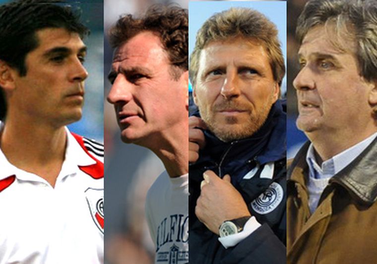 Zapata, Dillon, Hrabina y Ghiso. Foto: MDZ