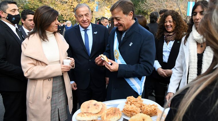 Suarez, la ministra Vicario y la ex ministra Jury. Foto: ALF PONCE MERCADO / MDZ