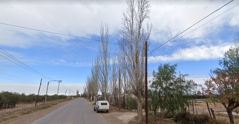 El lugar del hecho La zona es bastante tranquila. Foto: Google Street View.