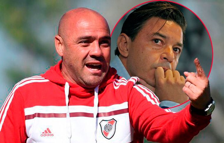 El Luigi Villalba recordó que Gallardo decidió sacarlo del puesto de entrenador de la Reserva porque era muy sanguíneo dirigiendo y ahora el Muñeco adoptó esa postura en los partidos.